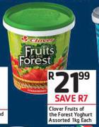 Clover Fruits Of The Forest Yoghurt Assorted-1Kg