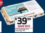 PnP Free Range Extra Large Eggs-18s