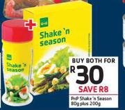 PnP Shake 'N Season 80gm Plus 200gm Combo