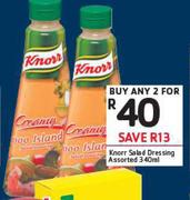 Knorr Salad Dressing Assorted-2X340gm