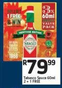 Tabasco Sauce-3X60ml