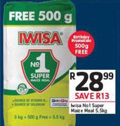 Iwaisa No1 Super Maize Meal-5.5Kg