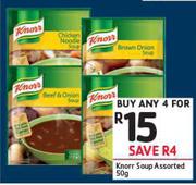 Knorr Soup Assorted-4X50gm