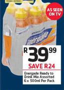 Energade Ready To Drink Mix Assorted-6X500ml