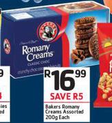 Bakers Romany Creams Assorted-200gm