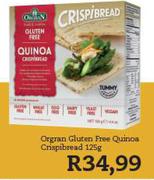 Organ Gluten Free Quinoa Crispibread-125gm