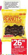 PnP Chocolate Coated Peanuts Or Raisins-180gm Each