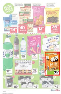 Pick n Pay : Radical Rand Savers (25 Sep - 08 Oct 2017), page 8