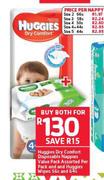 Huggies Dry Comfort Disposable Nappies Size 4-Per Nappy