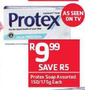 Protex Soap Assorted 150/175gm-Each