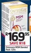 Osteoeze MSM Banded Pack-120s