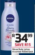 Nivea Body Lotion Assorted-400ml