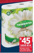 Twinsaver Luxury 2 Ply Toilet Tissue Assorted-9s Per Pack
