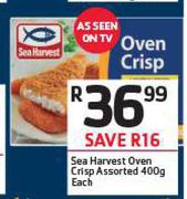 Sea Harvest Oven Crisp Assorted-400g Each
