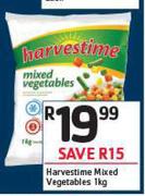 Harvestime Mixed Vegetables-1Kg