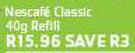 Nescafe Classic Refill-40g
