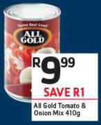 All Gold Tomato & Onion Mix-410g