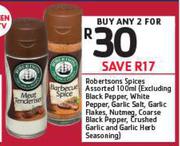 Robertsons Spices Assorted-2 x 100ml