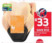 PnP Fresh Whole Chicken-Per Kg