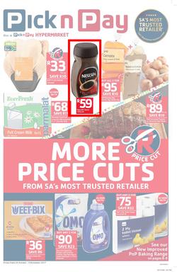 Pick n Pay : More Price Cuts (24 Oct - 05 Nov 2017), page 1