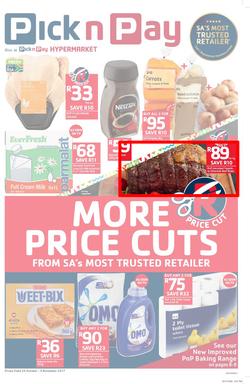 Pick n Pay : More Price Cuts (24 Oct - 05 Nov 2017), page 1