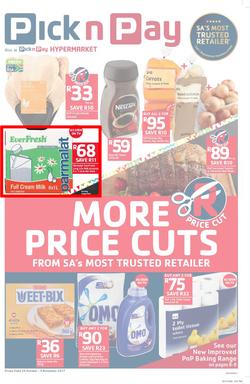 Pick n Pay : More Price Cuts (24 Oct - 05 Nov 2017), page 1