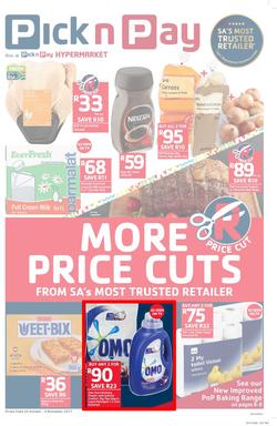 Pick n Pay : More Price Cuts (24 Oct - 05 Nov 2017), page 1