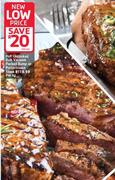 PnP Uncooked Bulk Vacuum Packed Rump Or Porterhouse Steak-Per Kg