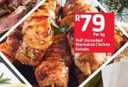 PnP Uncooked Marinated Chicken Kebabs-Per Kg