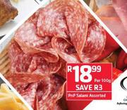 PnP Salami Assorted-Per 100g