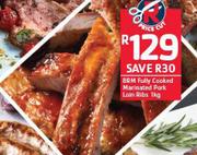 BRM Fully Cooked Marinated Pork Loin Ribs-1Kg