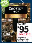 Drostdy Hof Adelpracht Late Harvest-3ltr