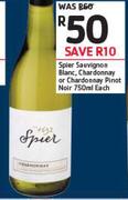 Spier Sauvignon Blanc, Chardonnay Or Chardonnay Pinot Noir-750ml Each