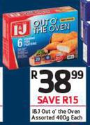 I&J Out'O The Oven Assorted-400g Each