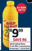 Wild Island Dairy Fruit Mix Concentrate Assorted-1ltr Each