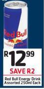 Red Bull Energy Drink Assorted-250ml Each