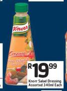 Knorr Salad Dressing Assorted-340ml Each