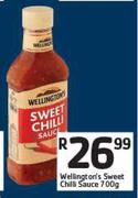 Wellington's Sweet Chilli Sauce-700g