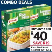 Knorr Meal Mate Assorted-2 x 230-325g