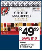 Bakers Choice Assorted Biscuits-500g