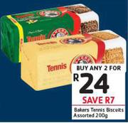 Bakers Tennis Biscuits Assorted-2 x 200g