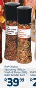 PnP Chicken Seasoning-190g Or Steak & Chops-220g Giand Grinder-Each