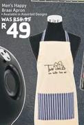 Men's Happy Braai Apron