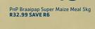 PnP Braaipap Super Maize Meal-5Kg