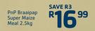 PnP Braaipap Super Maize Meal-2.5Kg