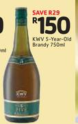 KWV 5 Year Old Brandy-750ml