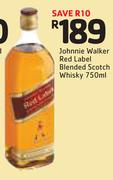 Johnnie Walker Red Label Blended Scotch Whisky-750ml