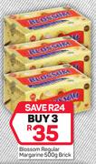 Blossom Regular Margarine-3x500g Brick
