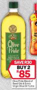 Olive Pride Blend Of Seed Oils & Extra Virgin Olive Oil-2x1Ltr