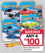 Basic Die Cast Car-Any 4